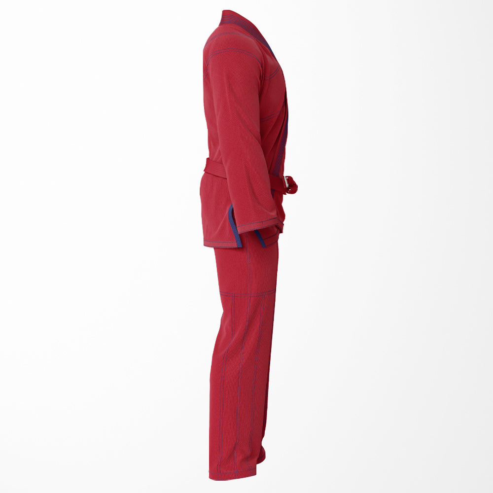 All Red American Flag Sublimation BJJ GI