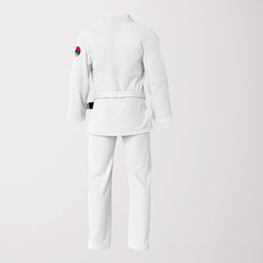 Armenia Flag White Sublimation BJJ GI - Patriotic Edition