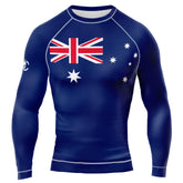 MMA PATRIOT AUSTRALIAN FLAG RASH GUARDS
