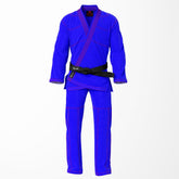 Combat Basic Blue with Red Stitching Brazilian Jiu Jitsu Gi (BJJ GI)