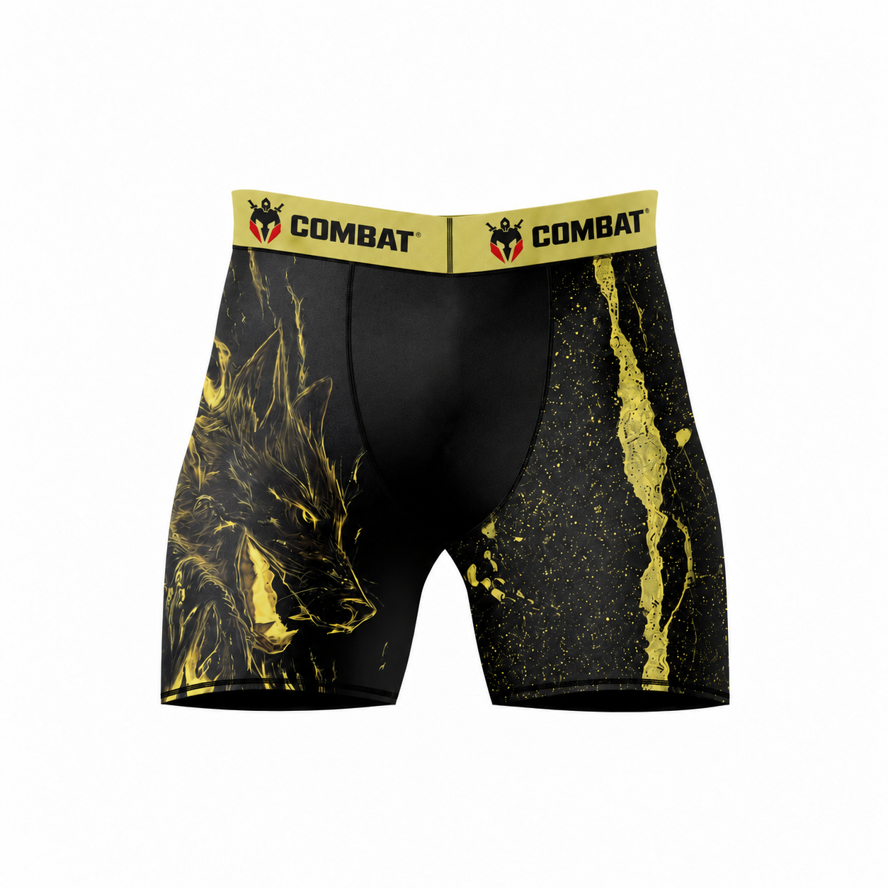 Fiery Wolf Vale Tudo/Compression Shorts