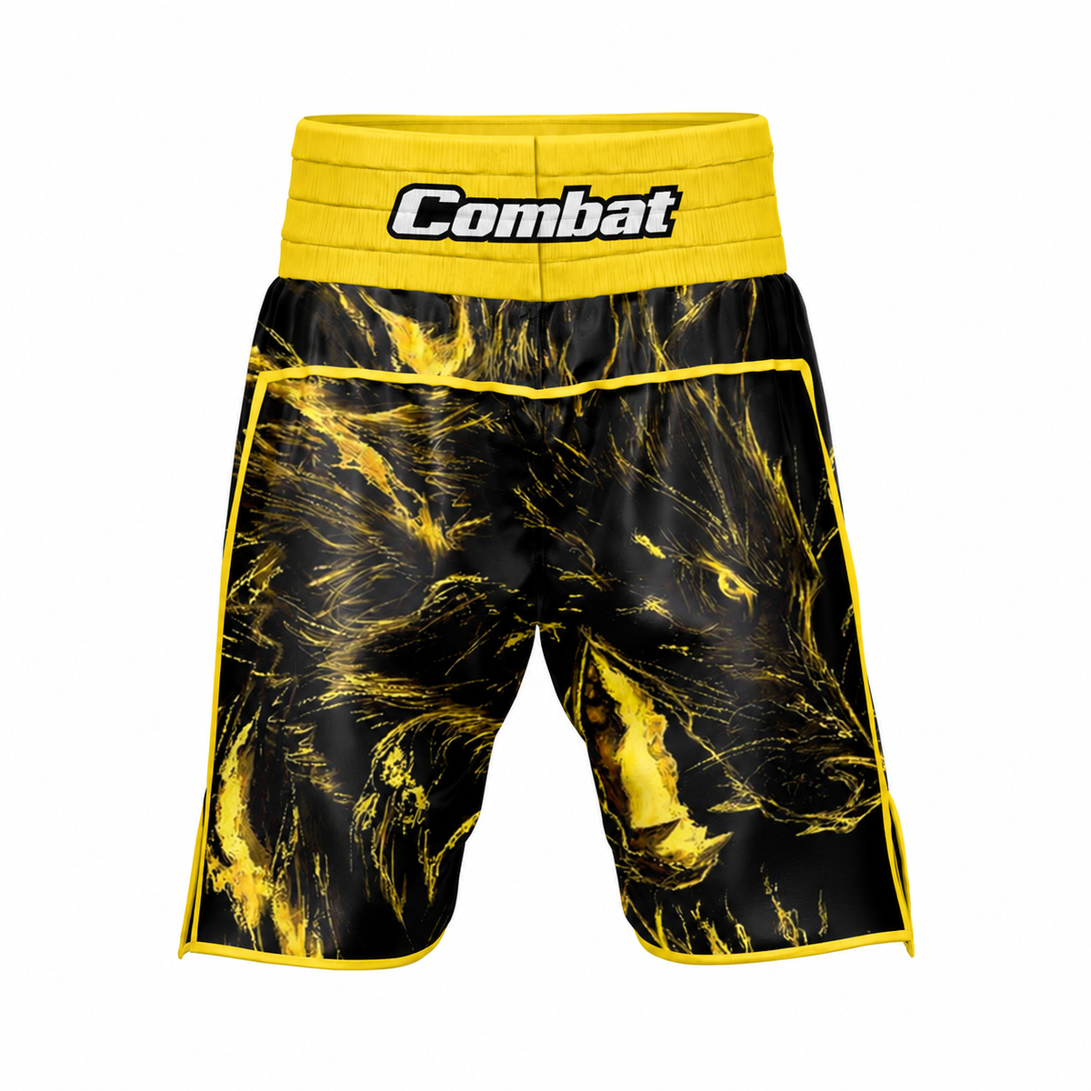 Fiery Wolf Boxing Shorts