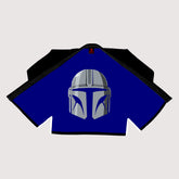 Mandalorian Helmet Black Sublimation Brazilian Jiu Jitsu Gi - Star Wars Inspired BJJ GI