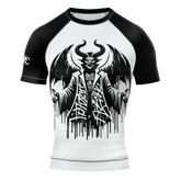 MMA Infernal Skull Short Sleeve Rash Guard