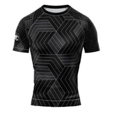 MMA Hayabusa Geo Short Sleeve Rash Guard
