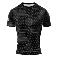 MMA Hayabusa Geo Short Sleeve Rash Guard