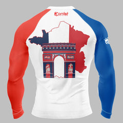 MMA PATRIOT FRANCE LONG&SHORT SLEEVE RASH GUARD