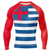 MMA PATRIOT GREECE LONG&SHORT SLEEVE RASHGUARD