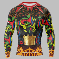 MMA KING Long Sleeve Rash Guard
