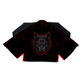 Black Lone Wolf Sublimation Brazilian Jiu Jitsu Gi for Men