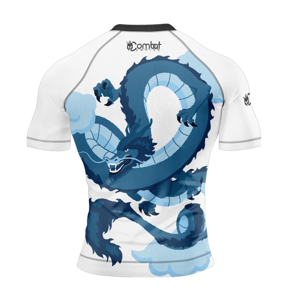 MMA Monk Kung Fu Short Sleeve Rash Guard