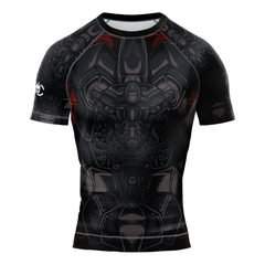 MMA Obsidian Warhound Short Sleeve Rash Guard