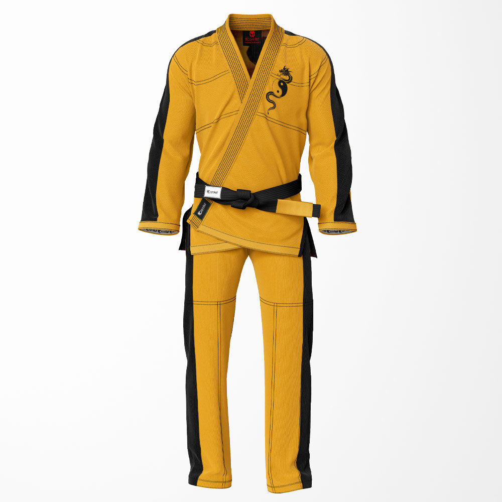 Iconic Yellow Bruce Lee Sublimation BJJ GI