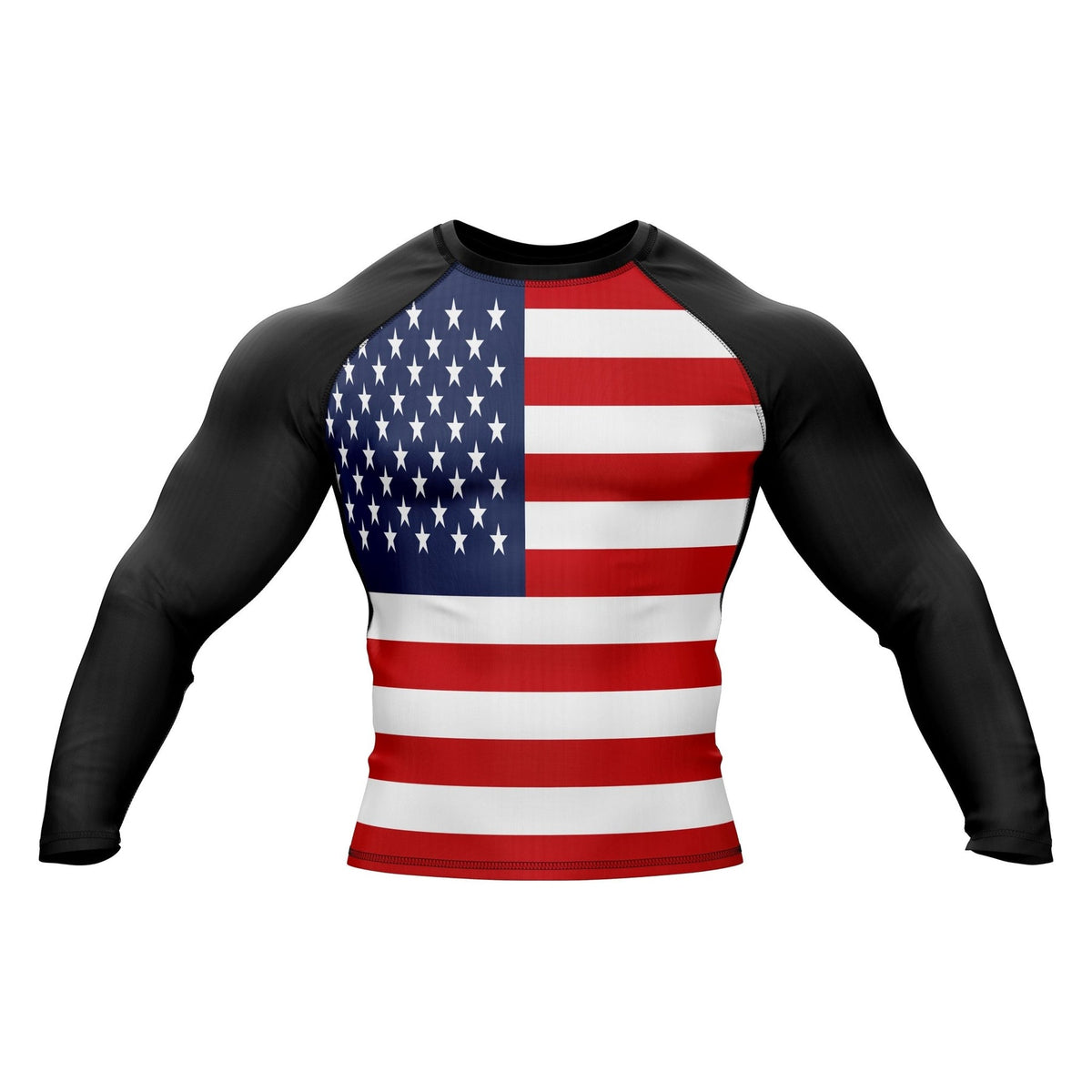 American Patriotic Rash Guard For Men/Women