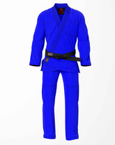 Combat Basic Blue with Black Stitching Brazilian Jiu Jitsu Gi (BJJ GI)