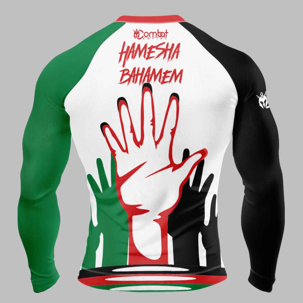 MMA AFGANISTAN PATRIOT LONG&SHORT SLEEVE RASH GUARD