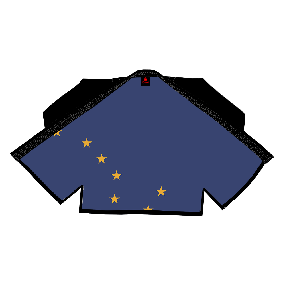 COMBAT PATRIOTIC ALL STATE OF AMERICA SUBLIMATION BRAZILIAN JIU JITSU GI BJJ GI)