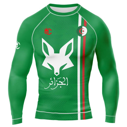 MMA PATRIOT ALJAZAYER Long Sleeve Rash Guard