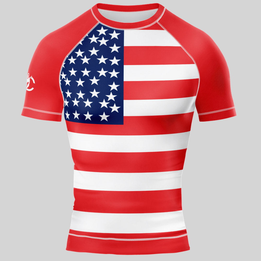 MMA PATRIOT AMERICAN Long Sleeve Rash Guard