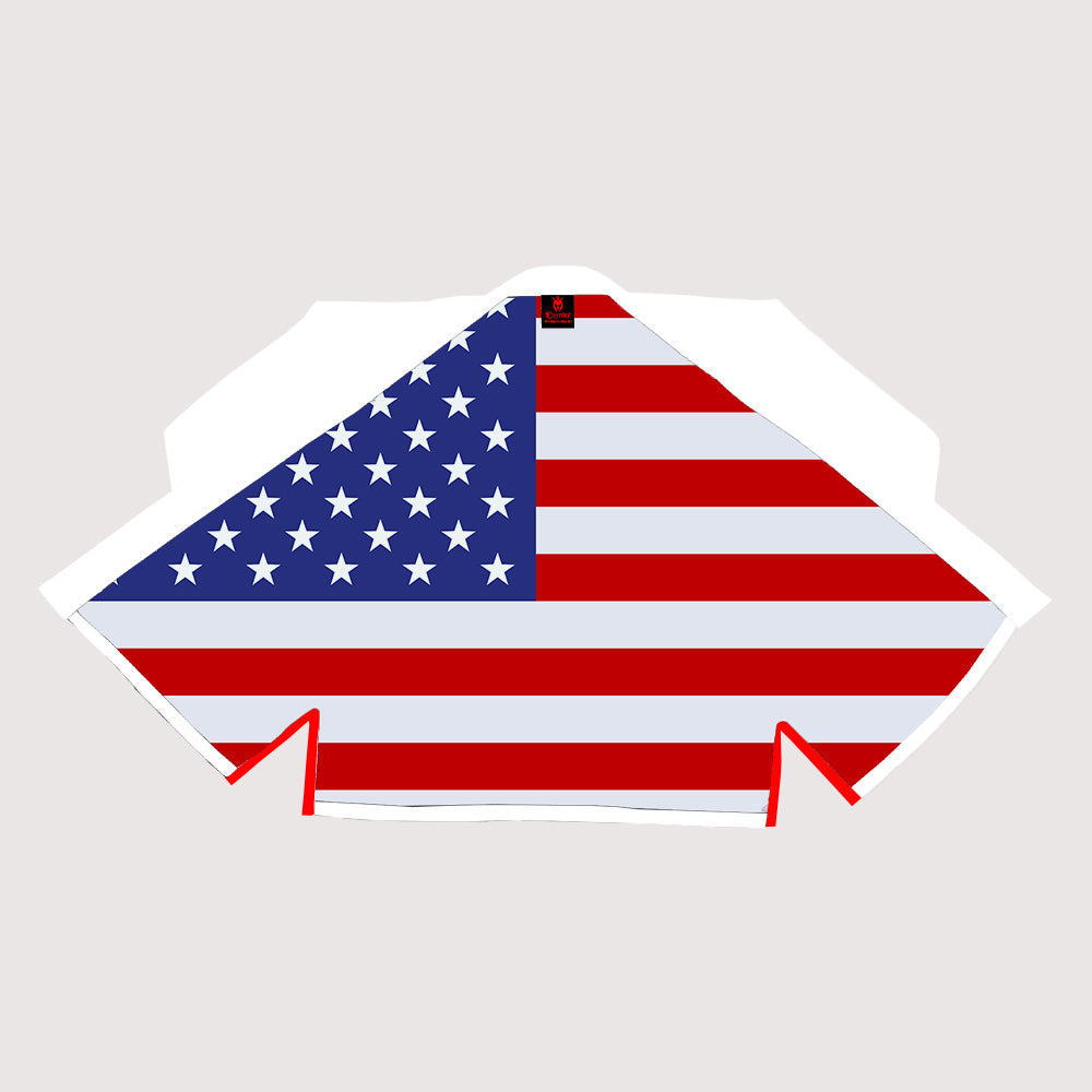 American Flag Black Sublimation BJJ Gi - Shadow Patriotic Edition