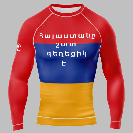 MMA PATRIOT ARMENIA LONG&SHORT SLEEVE RASH GUARD