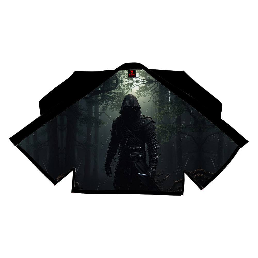 Dark Assassin Sublimation Brazilian Jiu Jitsu Gi - Black BJJ GI