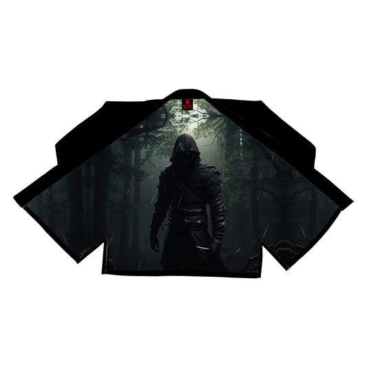 Dark Assassin Sublimation Brazilian Jiu Jitsu Gi - Black BJJ GI