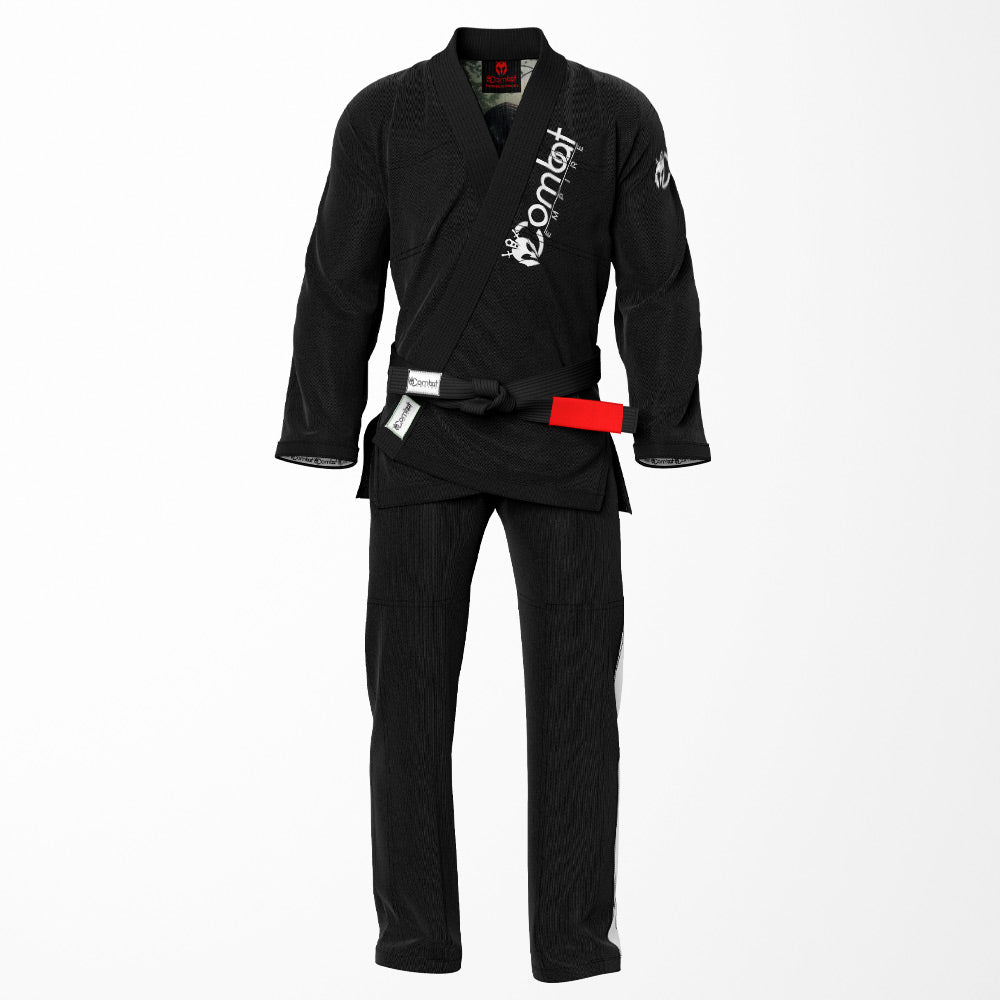 Dark Assassin Sublimation Brazilian Jiu Jitsu Gi - Black BJJ GI
