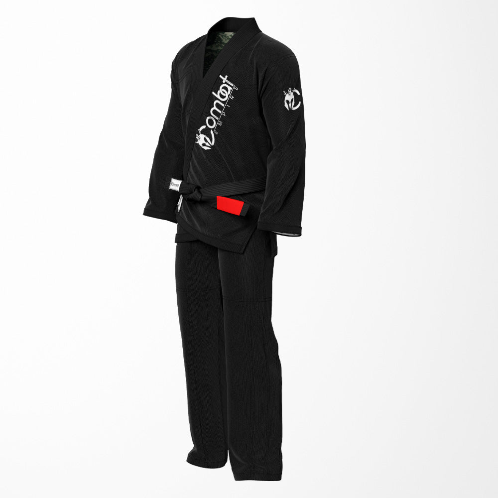 Dark Assassin Sublimation Brazilian Jiu Jitsu Gi - Black BJJ GI