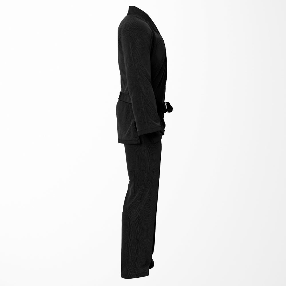 Dark Assassin Sublimation Brazilian Jiu Jitsu Gi - Black BJJ GI