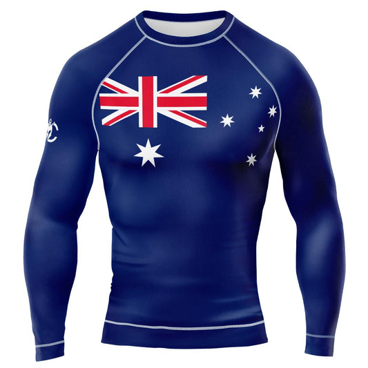 MMA PATRIOT AUSTRALIAN FLAG RASH GUARDS