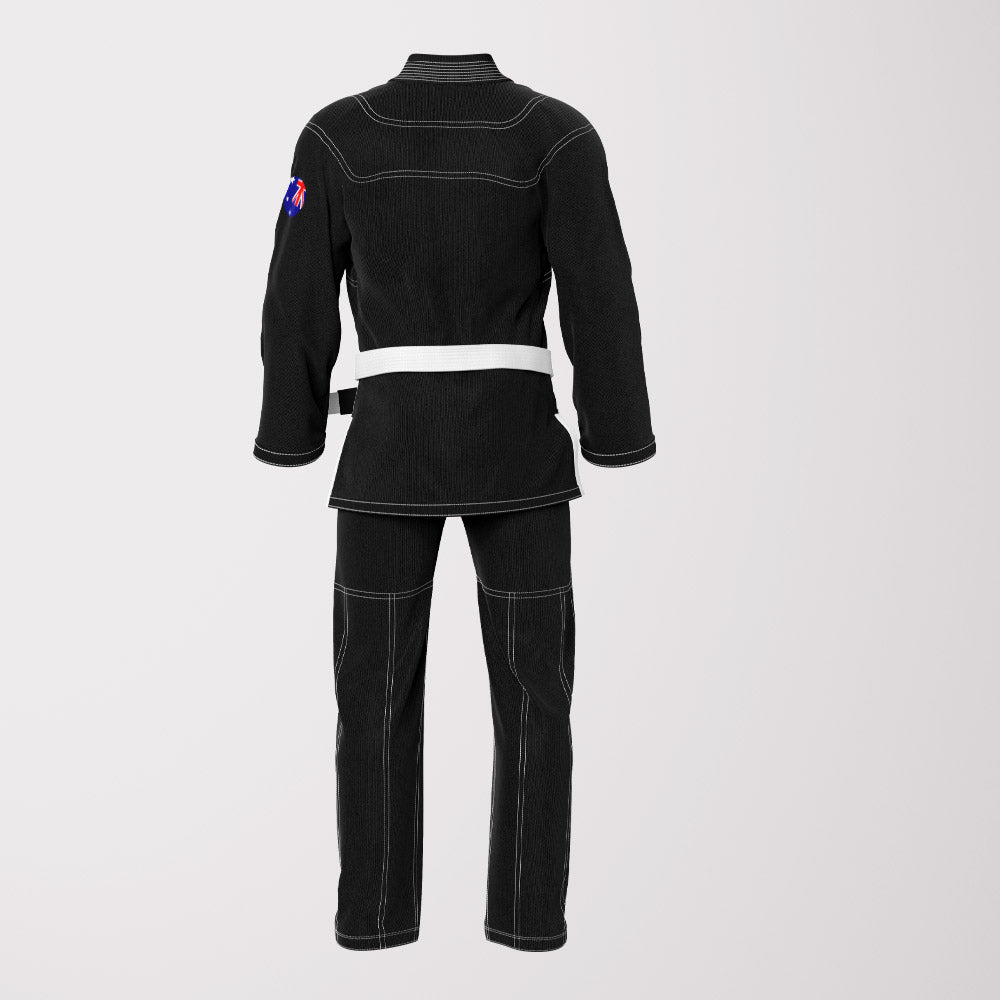 Australian Black Sublimation BJJ Gi - Shadow Patriotic Edition