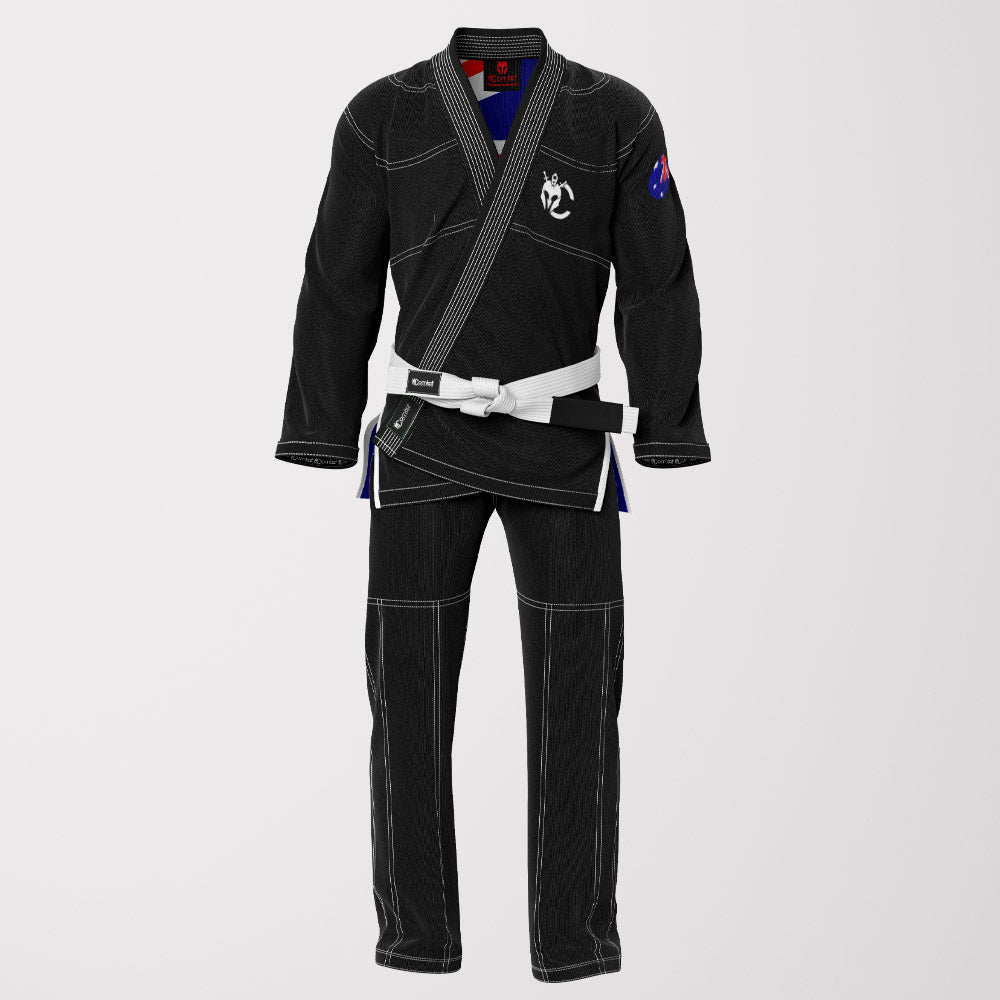 Australian Black Sublimation BJJ Gi - Shadow Patriotic Edition