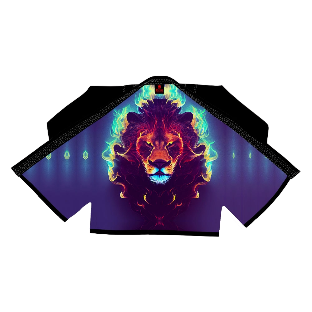Regal Beast Sublimation Brazilian Jiu Jitsu Gi - Black BJJ GI