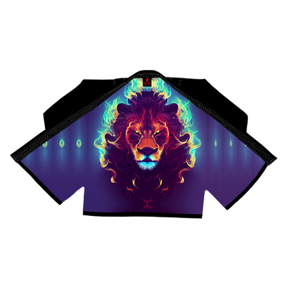 Regal Beast Sublimation Brazilian Jiu Jitsu Gi - Black BJJ GI