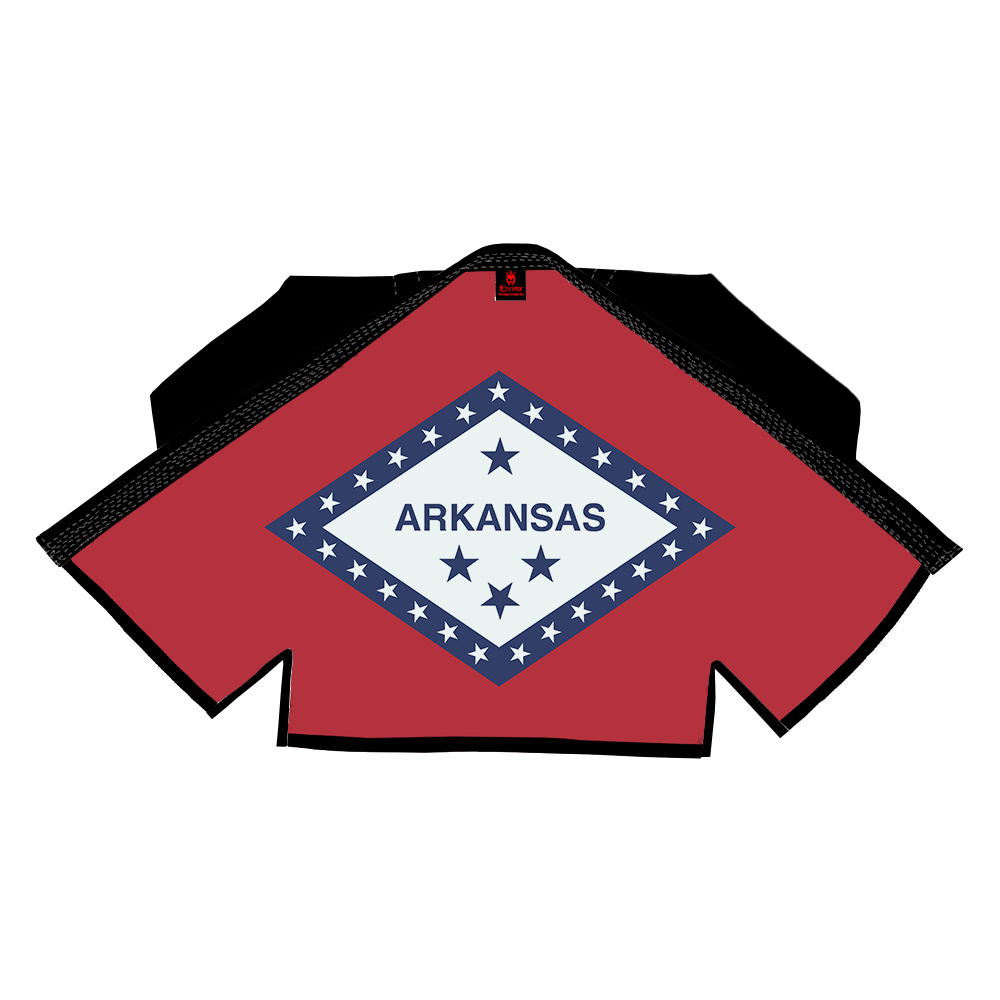 COMBAT PATRIOTIC ALL STATE OF AMERICA SUBLIMATION BRAZILIAN JIU JITSU GI BJJ GI)