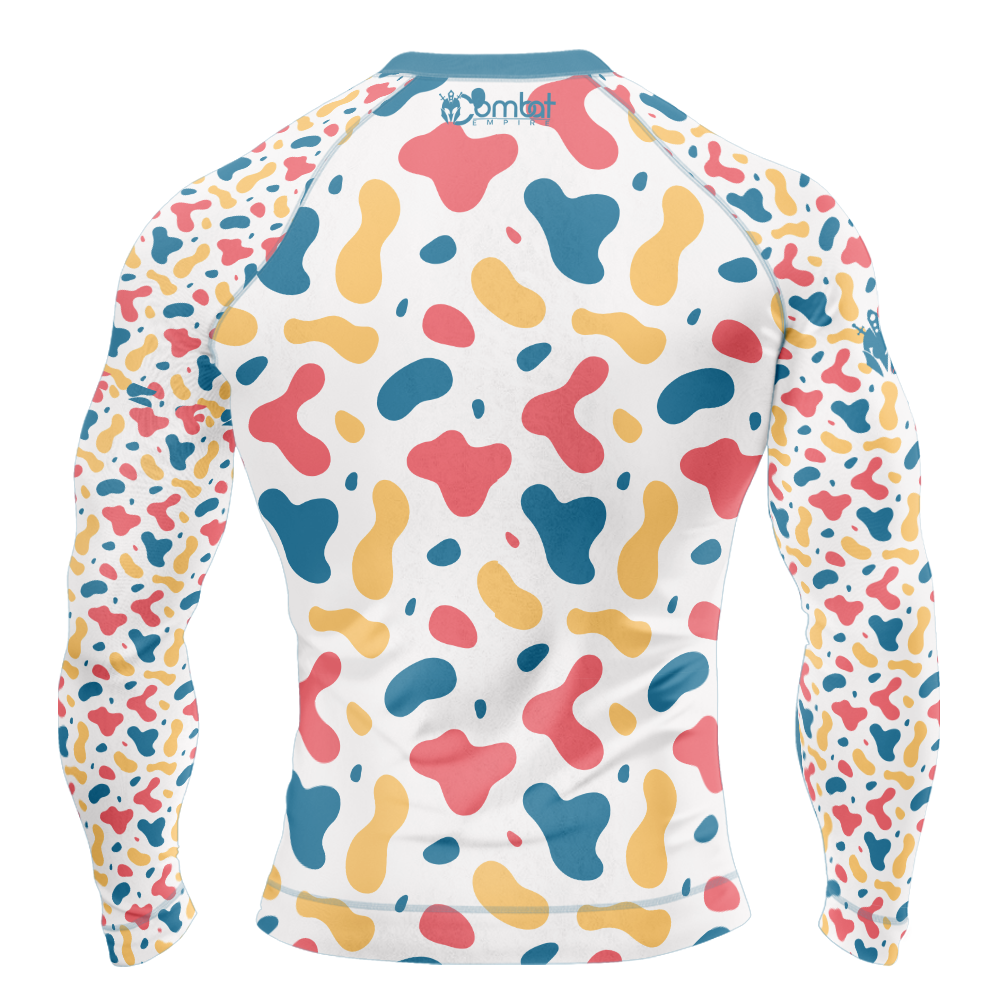 MMA Fluid Abstract Long Sleeve Rash Guard