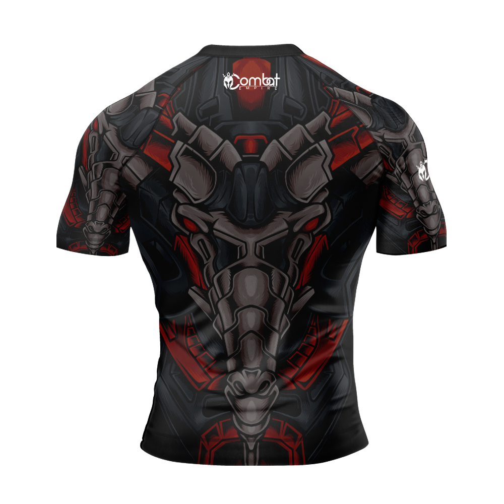 MMA Ground Samurai Short Sleeve Rash Guard