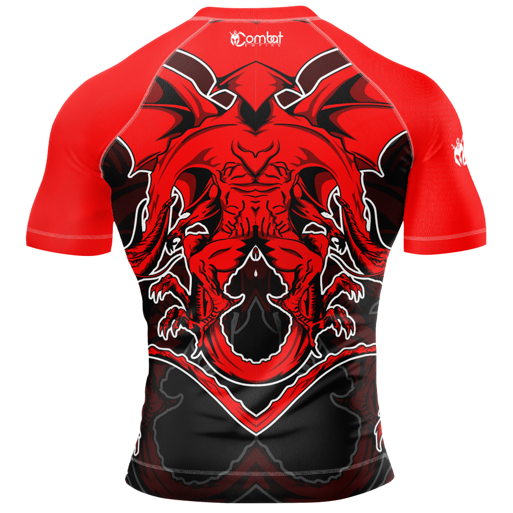 MMA BAT SHORT SLEEVE RASH GUARD