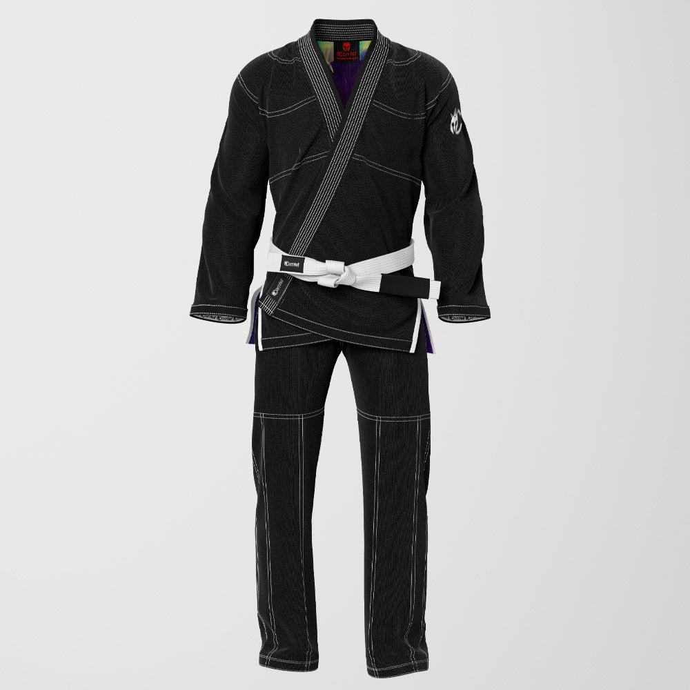 Regal Beast Sublimation Brazilian Jiu Jitsu Gi - Black BJJ GI