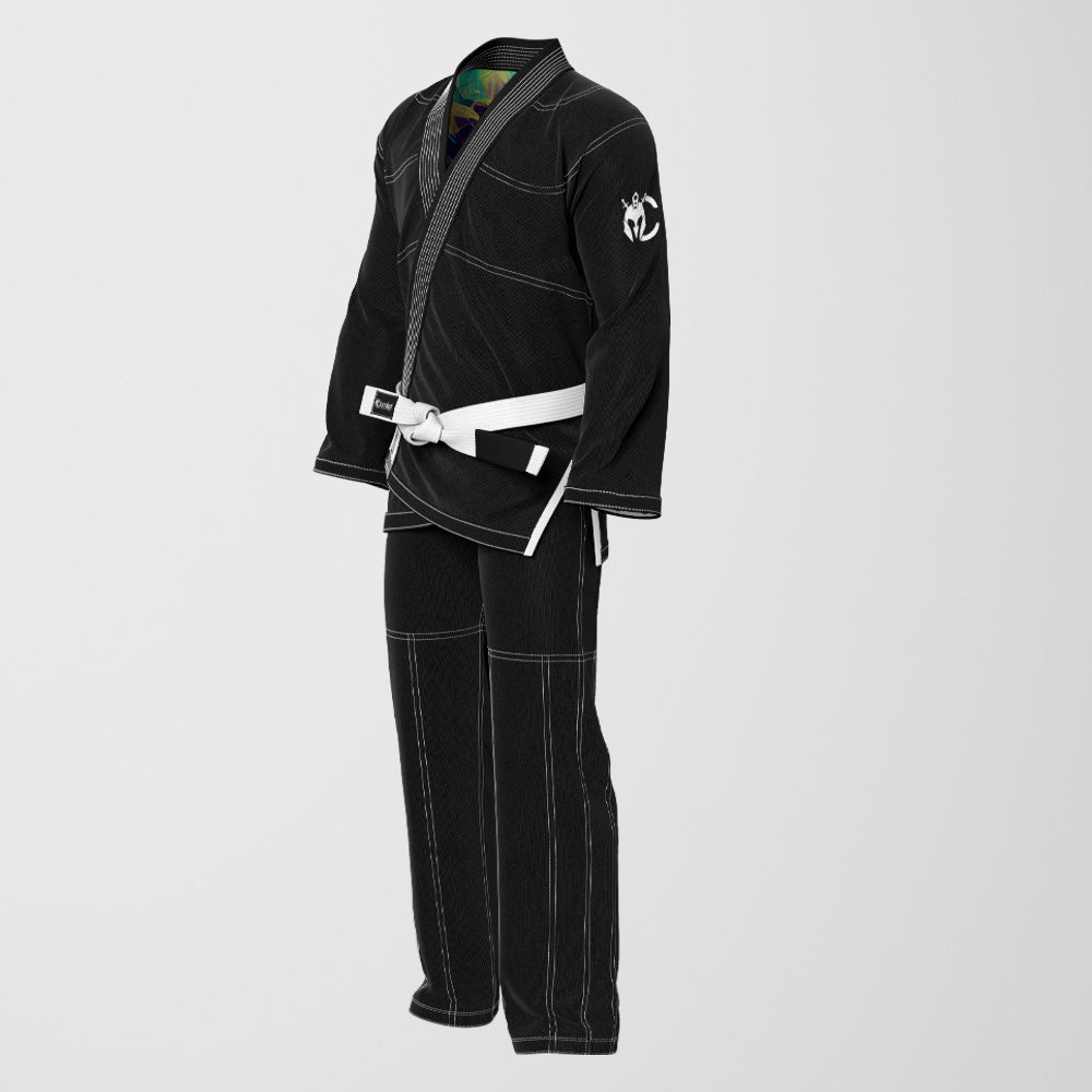 Regal Beast Sublimation Brazilian Jiu Jitsu Gi - Black BJJ GI