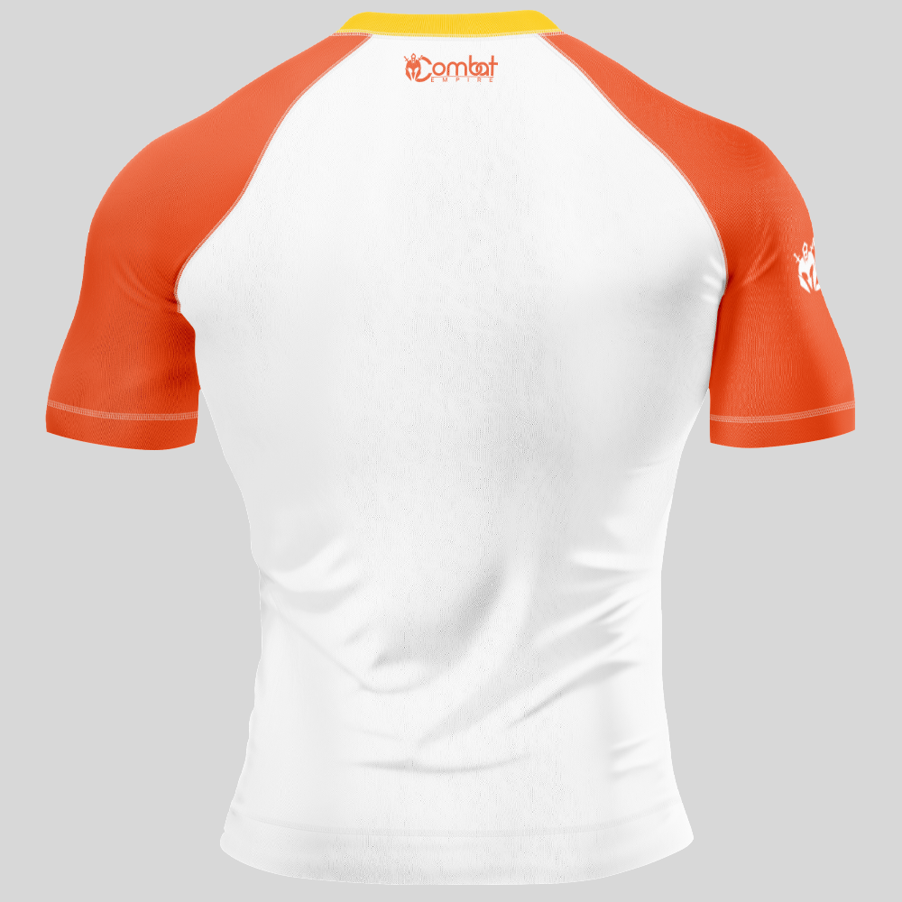 MMA BHUTAN PATRIOTIC SHORT SLEEVE RASH GUARD