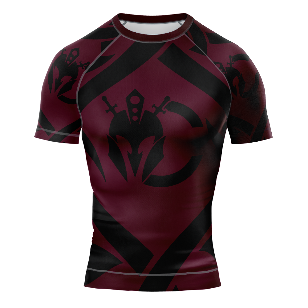 MMA Combat Short Sleeve Rash Guard