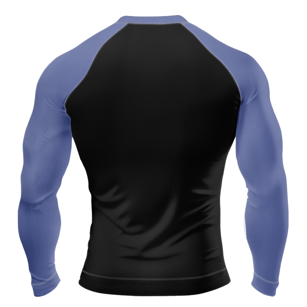 MMA Long Sleeve Black Wolf Rash Guard