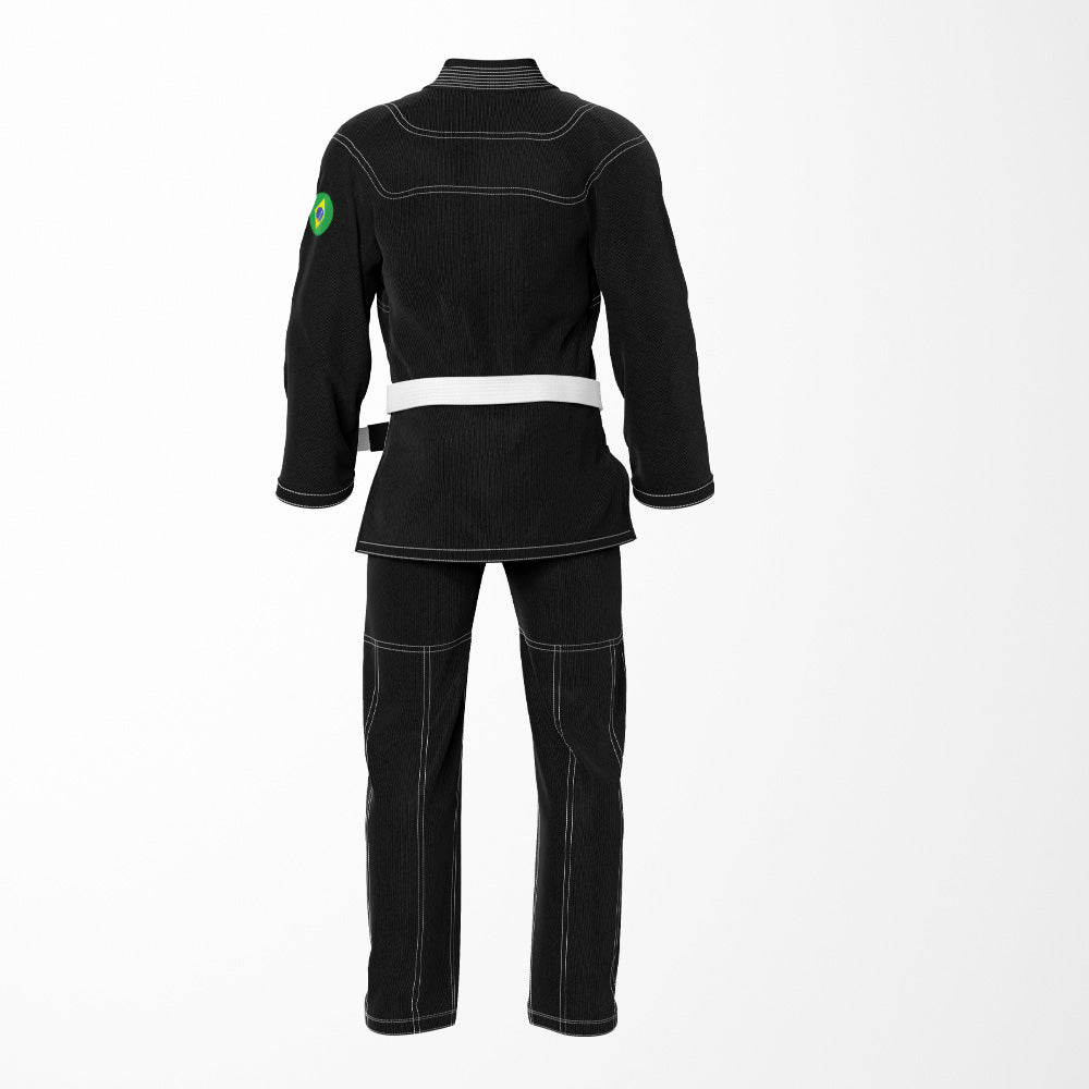Brazilian Black Sublimation BJJ Gi - Shadow Patriotic Edition
