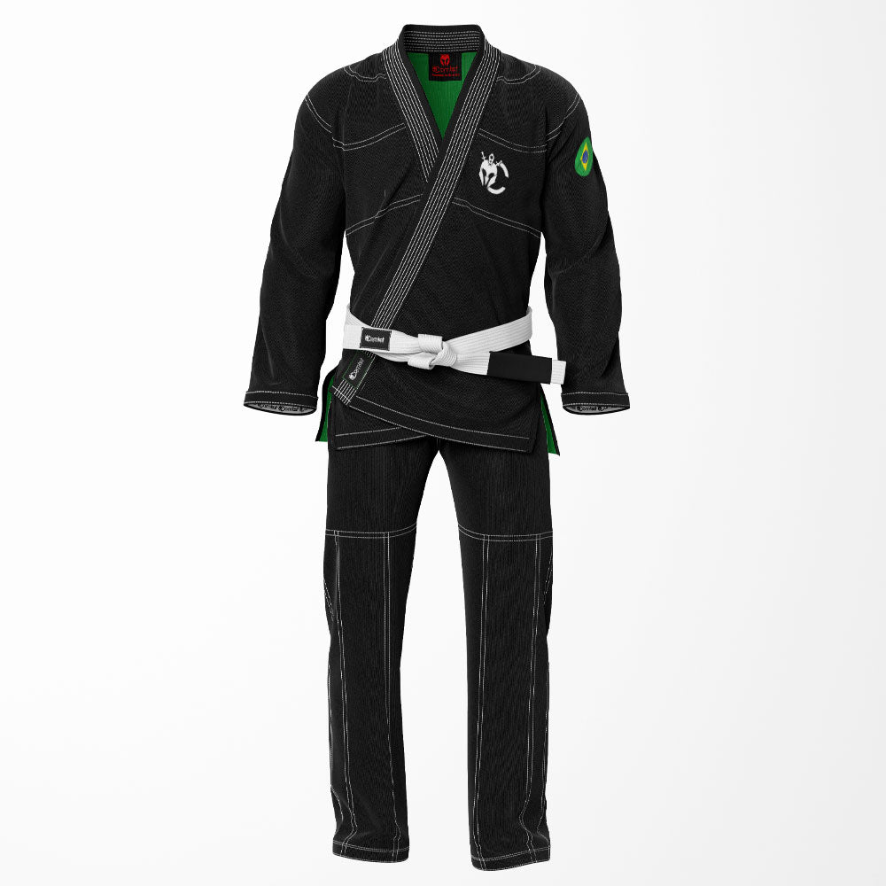 Brazilian Black Sublimation BJJ Gi - Shadow Patriotic Edition