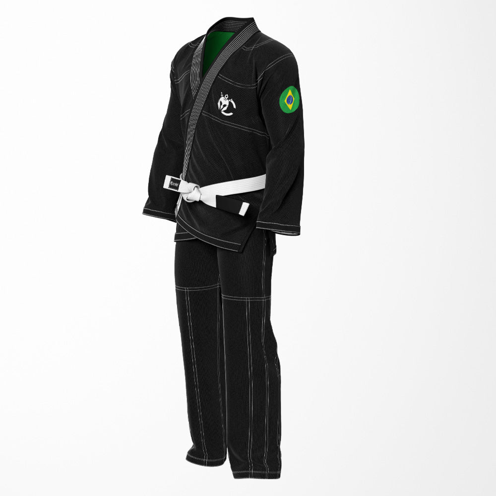Brazilian Black Sublimation BJJ Gi - Shadow Patriotic Edition