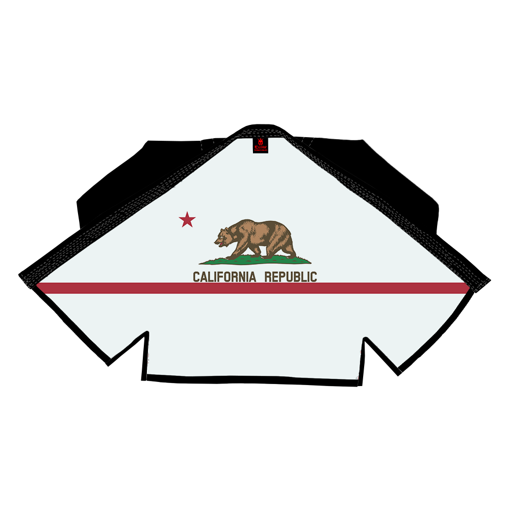 COMBAT PATRIOTIC ALL STATE OF AMERICA SUBLIMATION BRAZILIAN JIU JITSU GI BJJ GI)