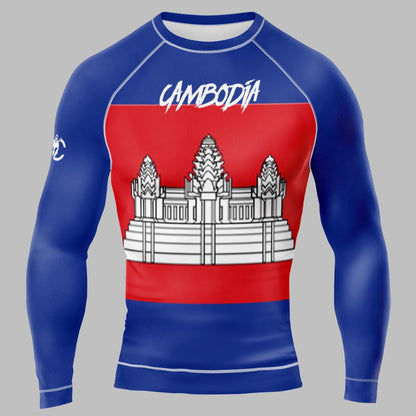 MMA PATRIOT CAMBODIA LONG&SHORT SLEEVE RASH GUARD