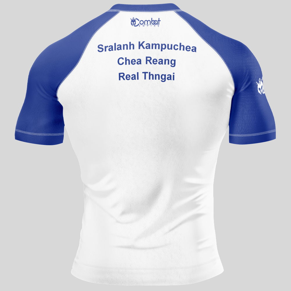 MMA CAMBODIA PATRIOTIC SHORT SLEEVE RASH GUARD